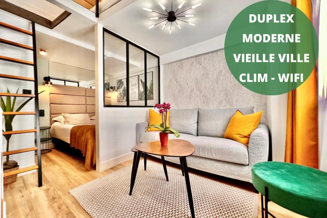 Apartmán Duplex Le Gesu - Heart Of Old Town - Modern - Wifi - Clim Nice Exteriér fotografie